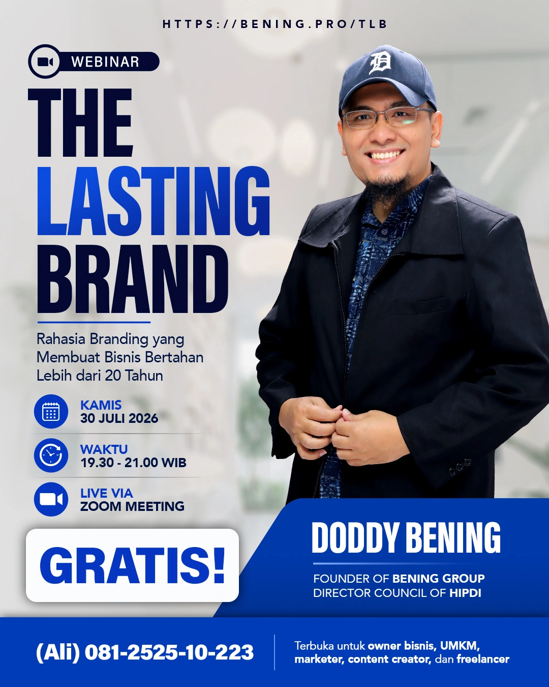 Poster Acara The Lasting Brand
